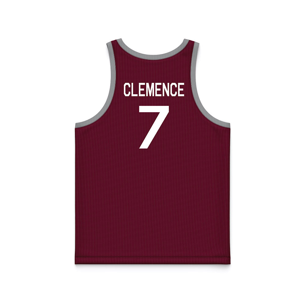 Texas A&M - NCAA Men's Basketball : Zach Clemence - Hardwood Reissue Basketball Jersey-1
