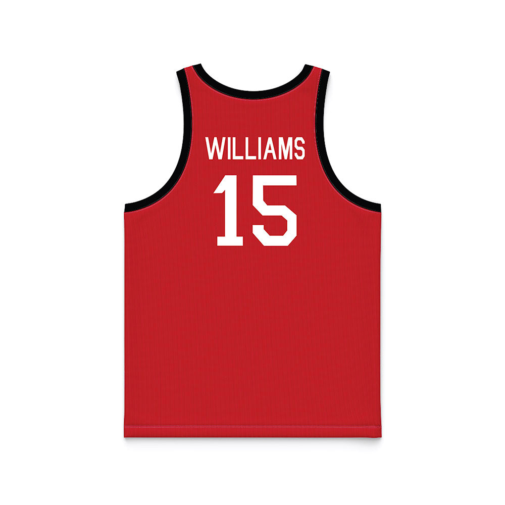 Nebraska - NCAA Women's Basketball : Kennadi Williams - Hardwood Reissue Basketball Jersey-1