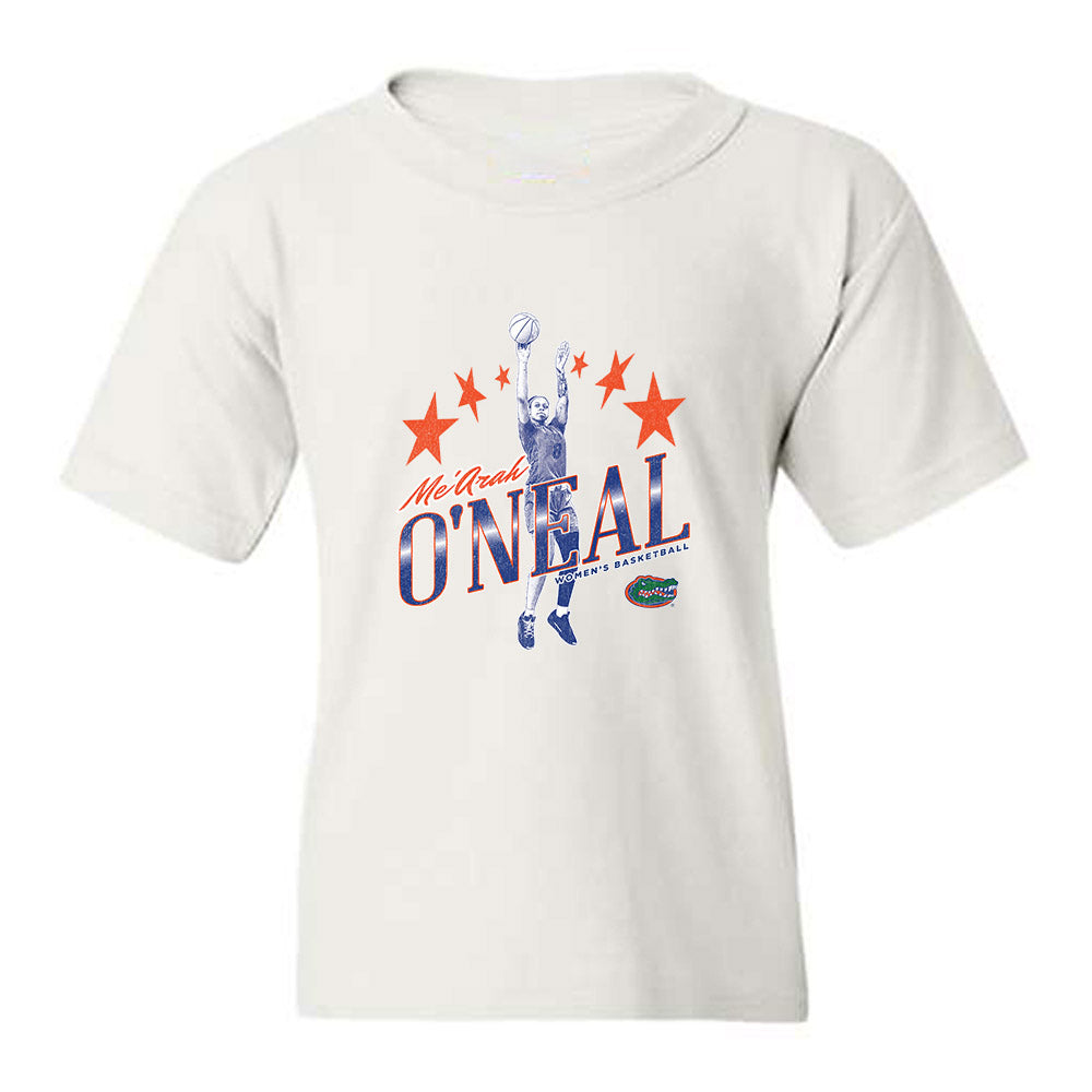 Florida - NCAA Women's Basketball : Mearah Oneal - Graphic Youth T-Shirt-0