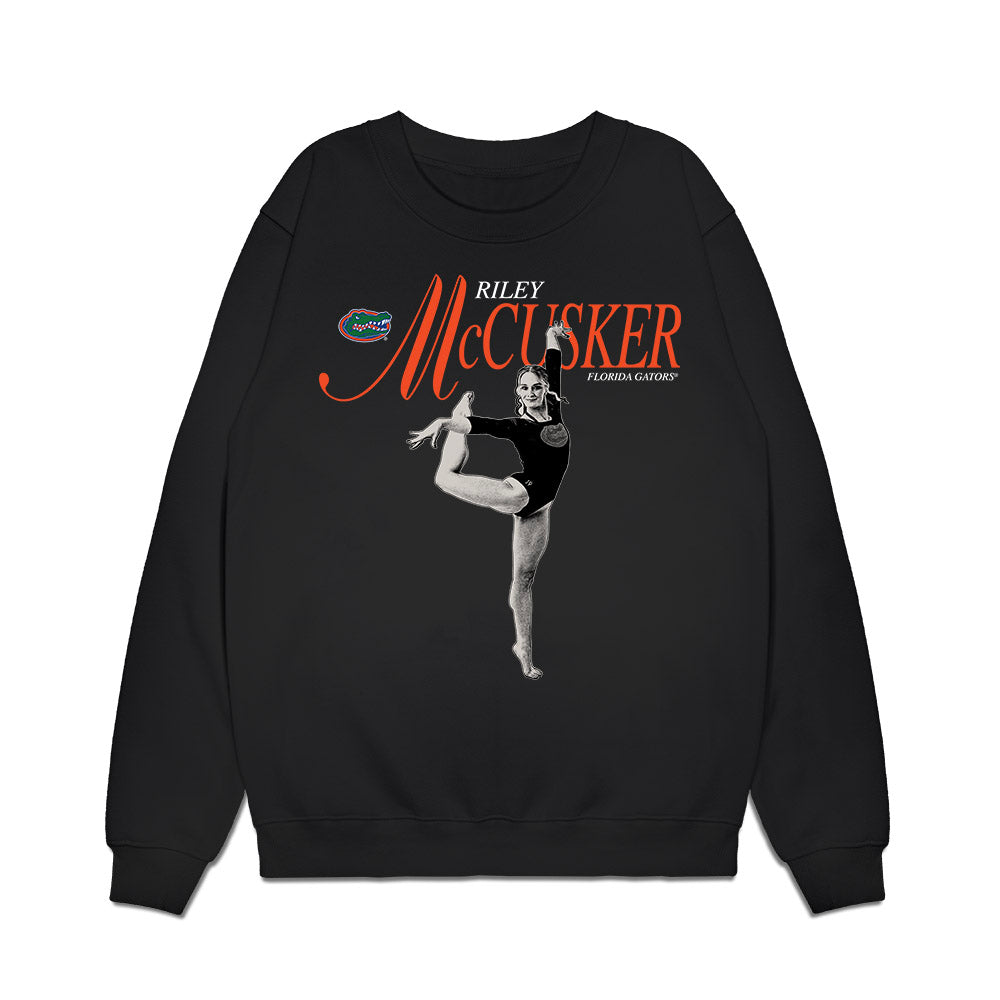 Florida - NCAA Women's Gymnastics : Riley McCusker - Legacy Premium Crewneck Sweatshirt-0