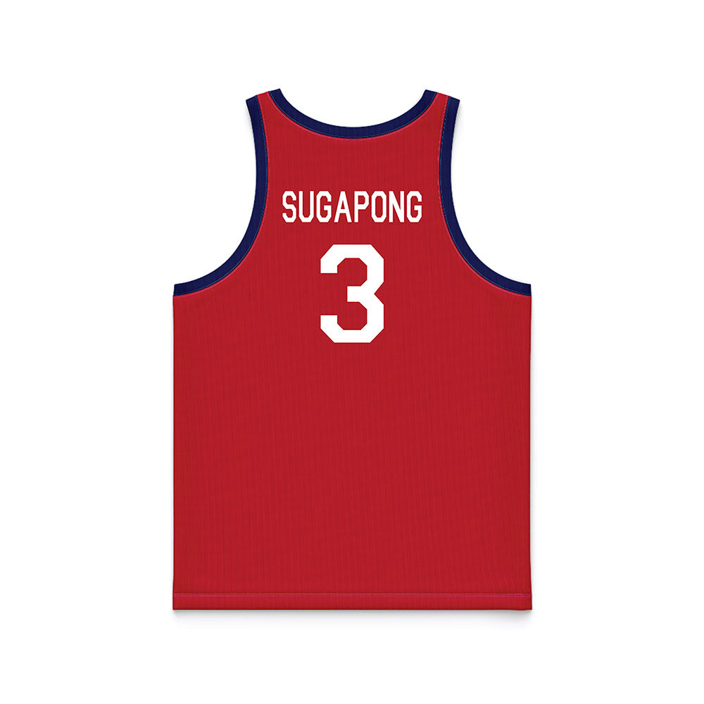 Arizona - NCAA Women's Basketball : Sumayah Sugapong - Hardwood Reissue Basketball Jersey-1
