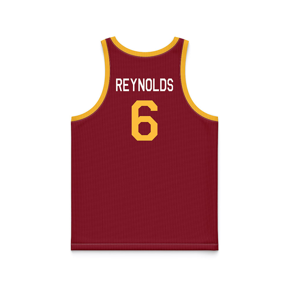 Minnesota - NCAA Men's Basketball : Langston Reynolds - Hardwood Reissue Basketball Jersey-1
