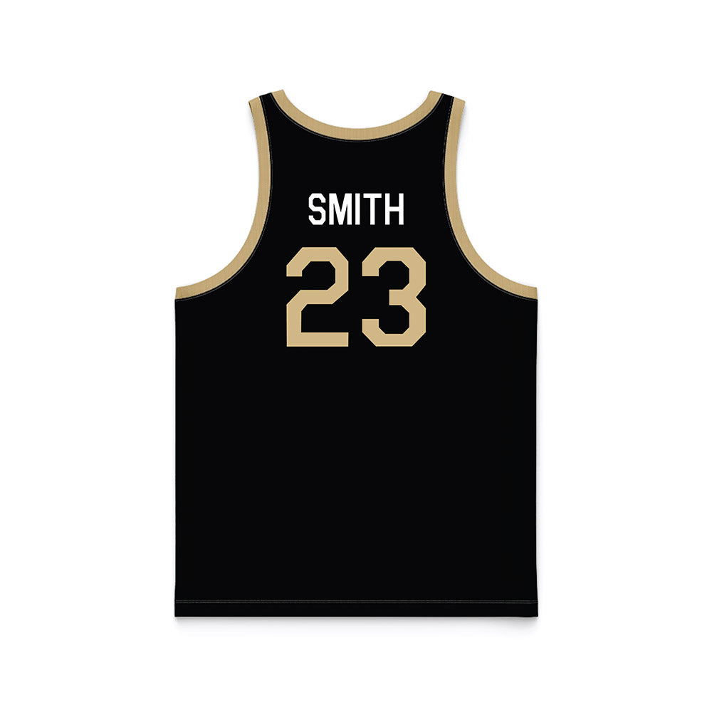 Purdue - NCAA Women's Basketball : Kiki Smith - Hardwood Reissue Basketball Jersey-1