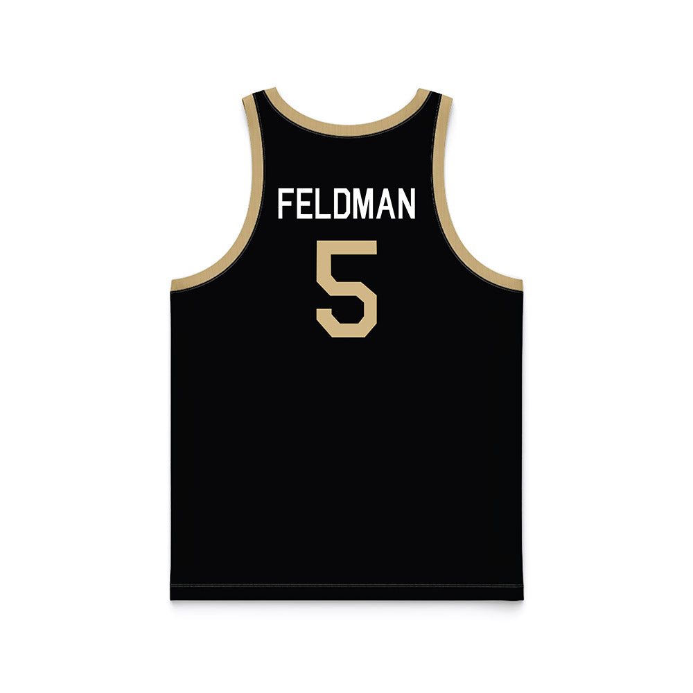 Purdue - NCAA Women's Basketball : Taylor Feldman - Hardwood Reissue Basketball Jersey-1
