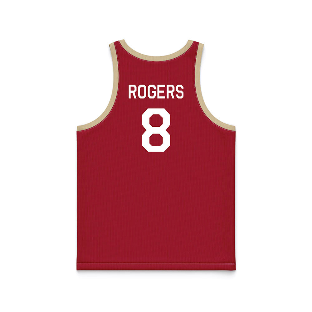 Oklahoma - NCAA Men's Basketball : Kai Rogers - Hardwood Reissue Basketball Jersey-1