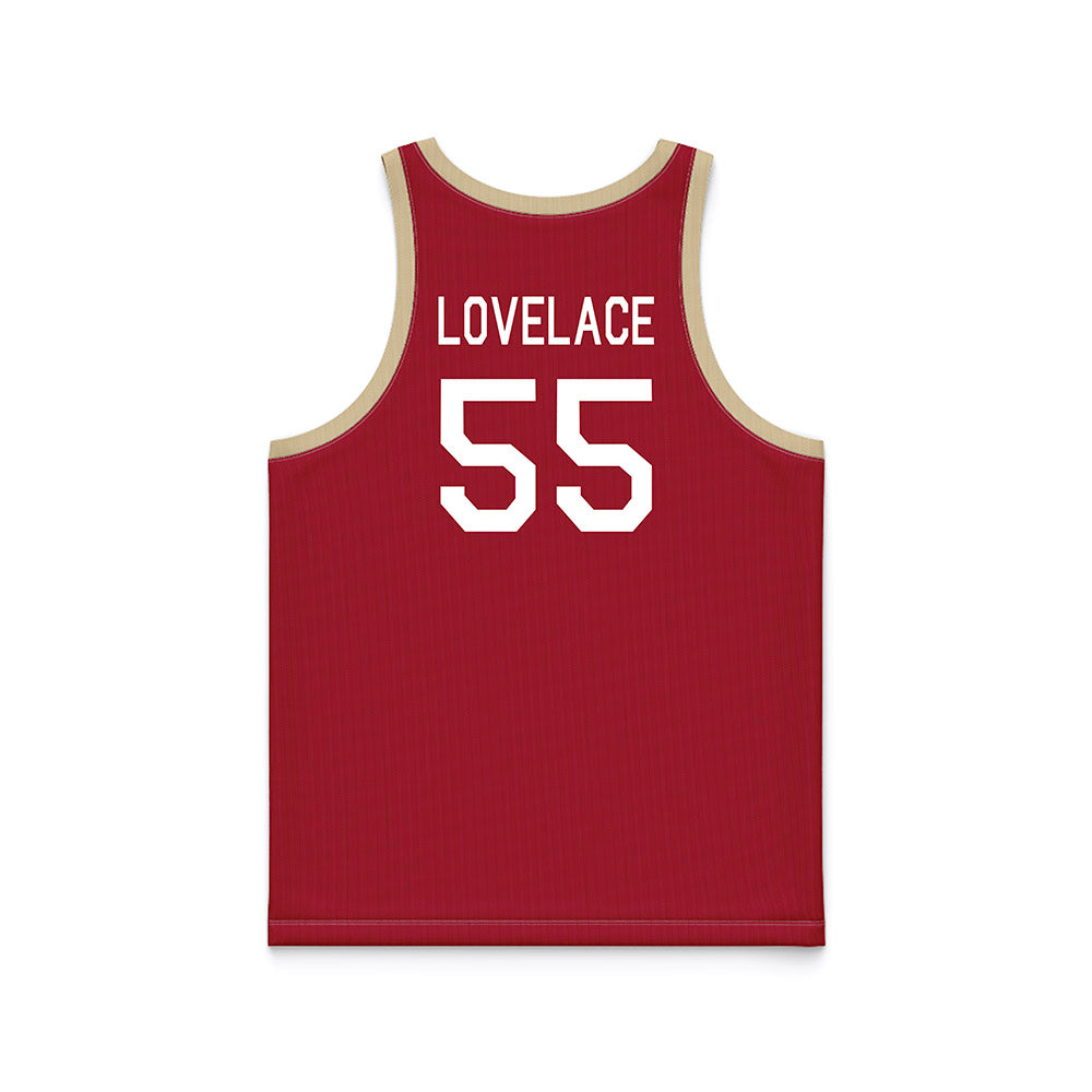 Oklahoma - NCAA Men's Basketball : Reid Lovelace - Hardwood Reissue Basketball Jersey-1