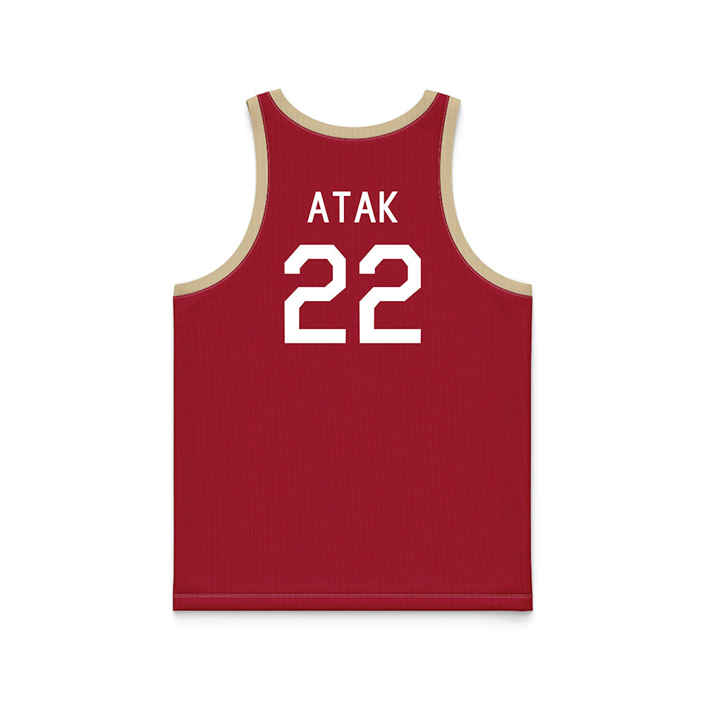 Oklahoma - NCAA Men's Basketball : Kuol Atak - Hardwood Reissue Basketball Jersey-1