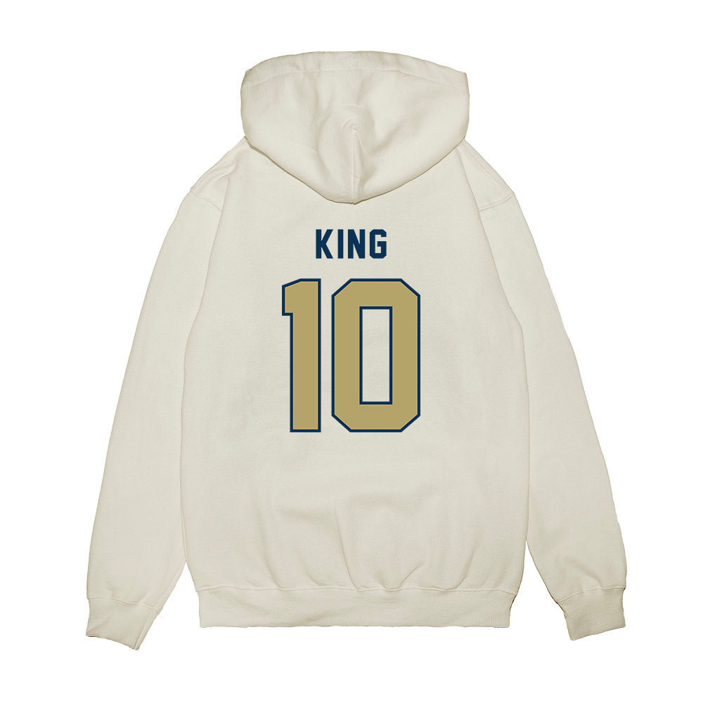 Georgia Tech - NCAA Football : Haynes King - Heisman Premium Hooded Sweatshirt-1