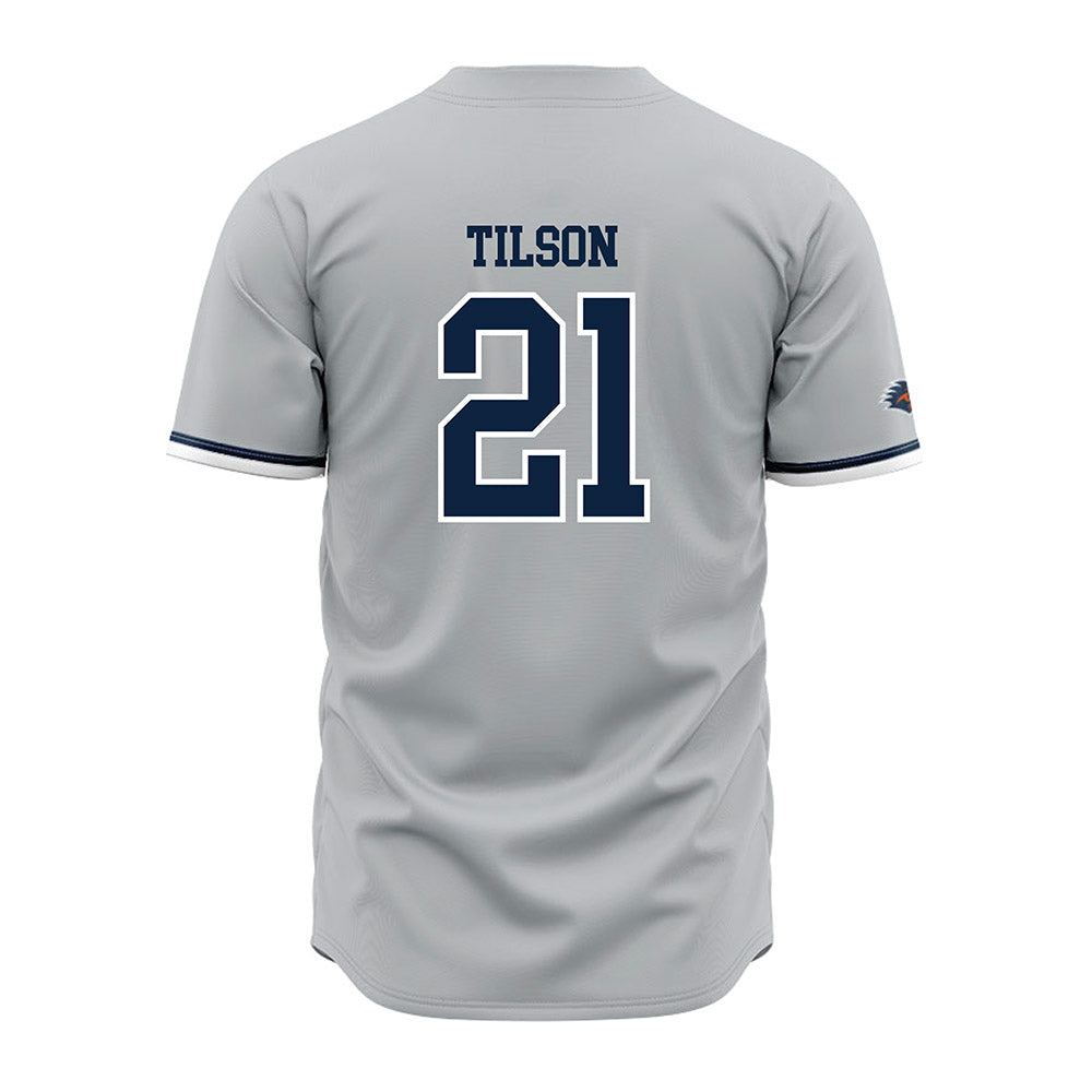 UTSA - NCAA Baseball : Ty Tilson - Grey Jersey-1
