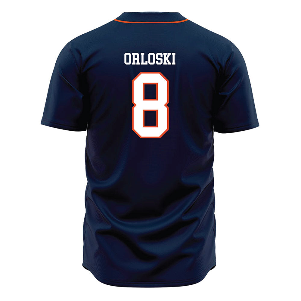 UTSA - NCAA Baseball : Robert Orloski - Navy Jersey-1