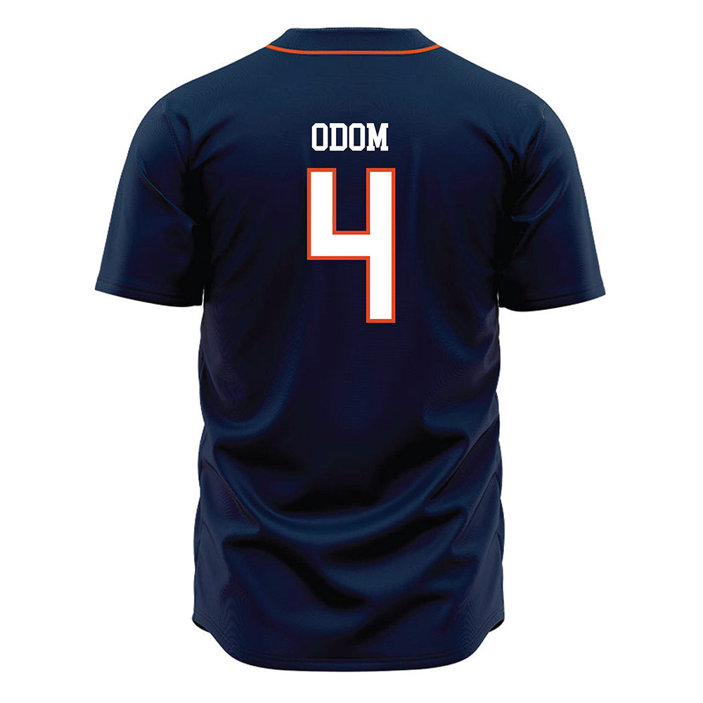 UTSA - NCAA Baseball : Tye Odom - Navy Jersey-1