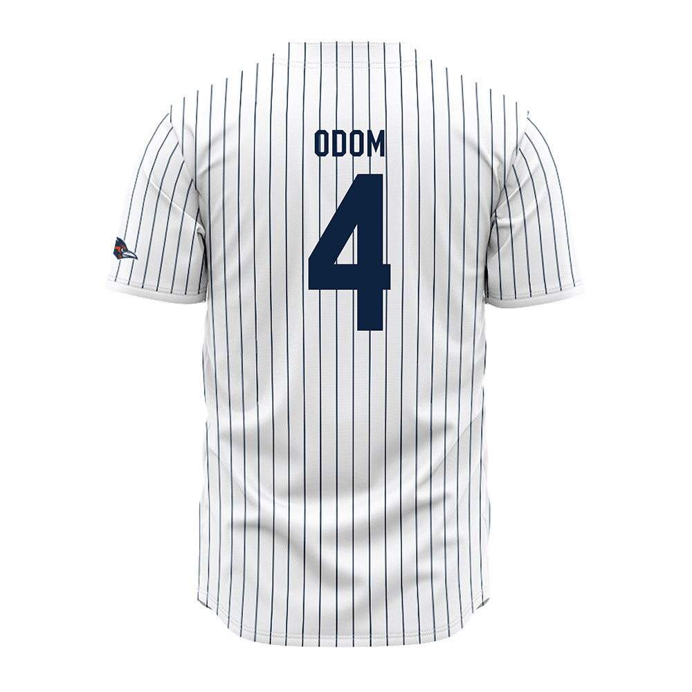 UTSA - NCAA Baseball : Tye Odom - Pinstripe Jersey-1