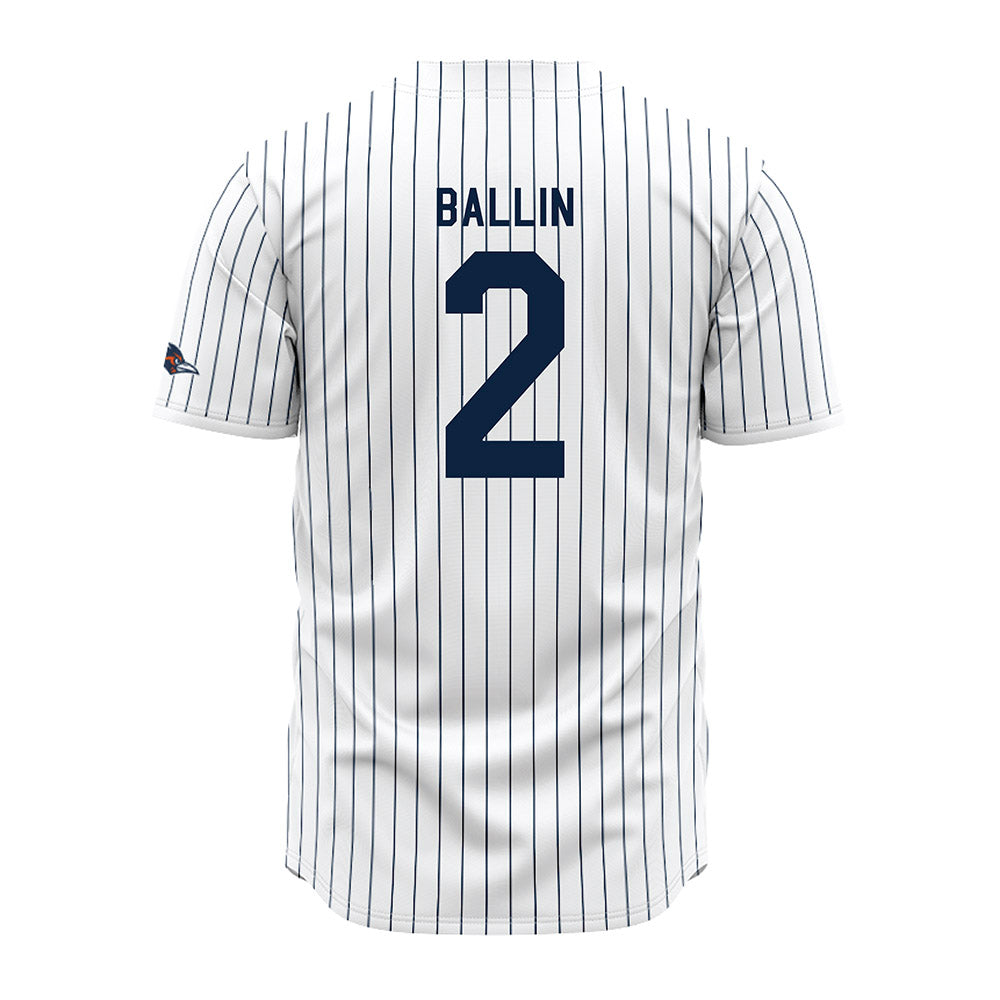 UTSA - NCAA Baseball : Jordan Ballin - Pinstripe Jersey-1