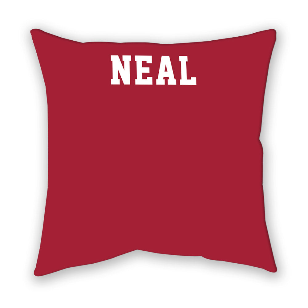 Alabama - NCAA Women's Rowing : Abby Neal - Pillow-1