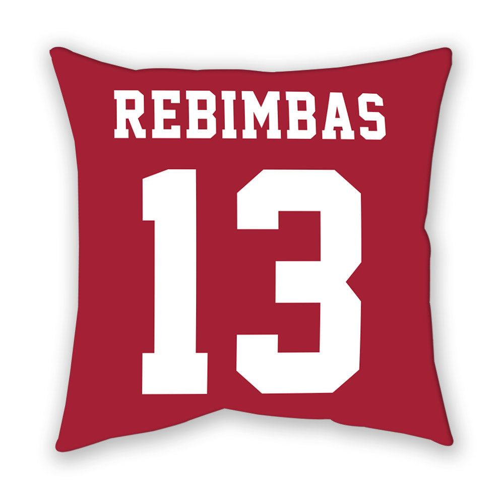 Alabama - NCAA Women's Soccer : Melina Rebimbas - Pillow-1