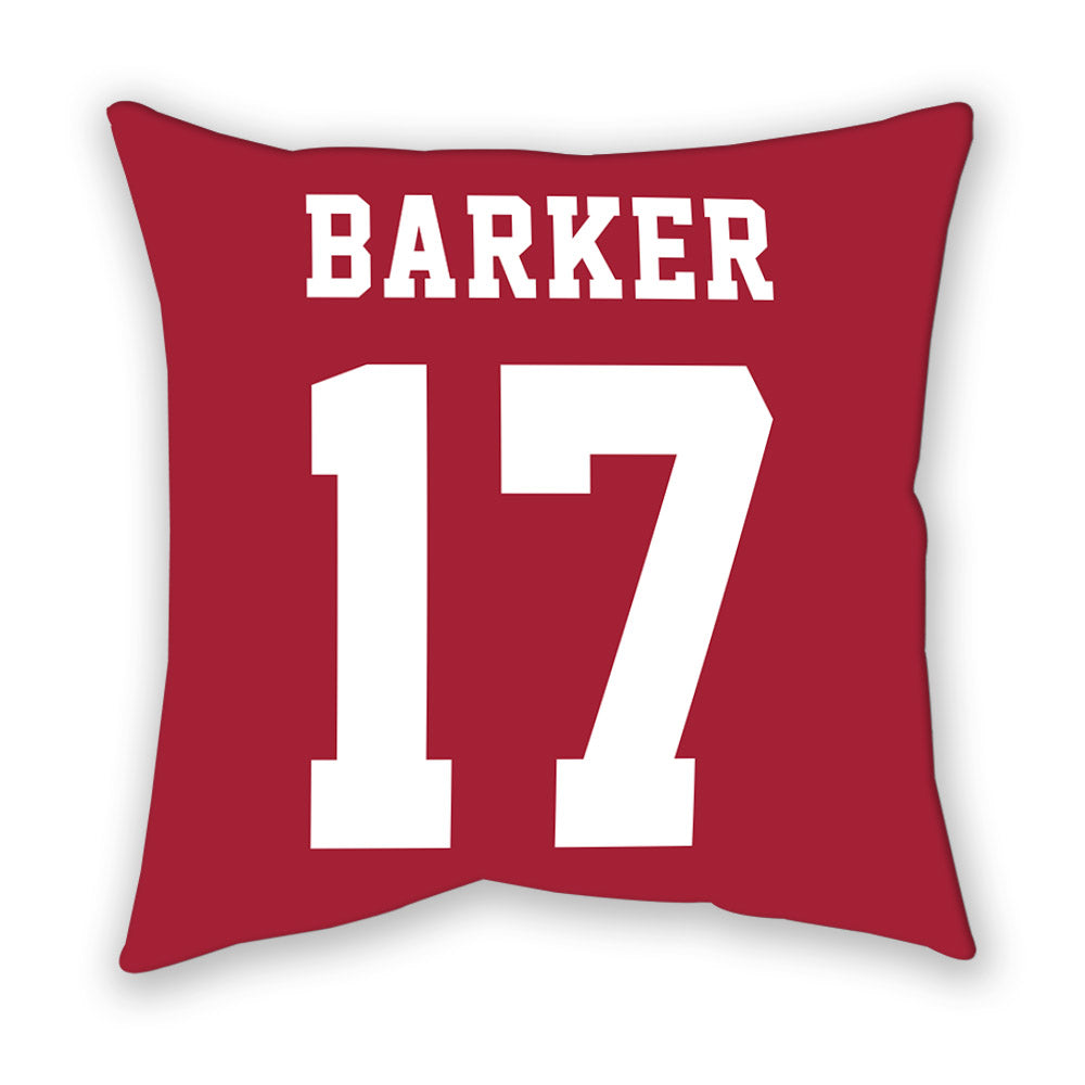 Alabama - NCAA Women's Soccer : Alexa Barker - Pillow-1
