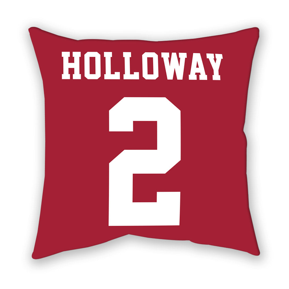 Alabama - NCAA Men's Basketball : Aden Holloway - Pillow-1