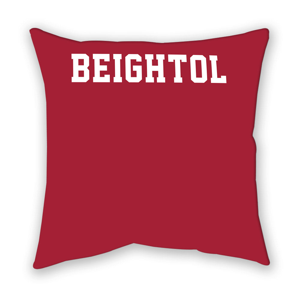 Alabama - NCAA Women's Rowing : Raegan Beightol - Pillow-1