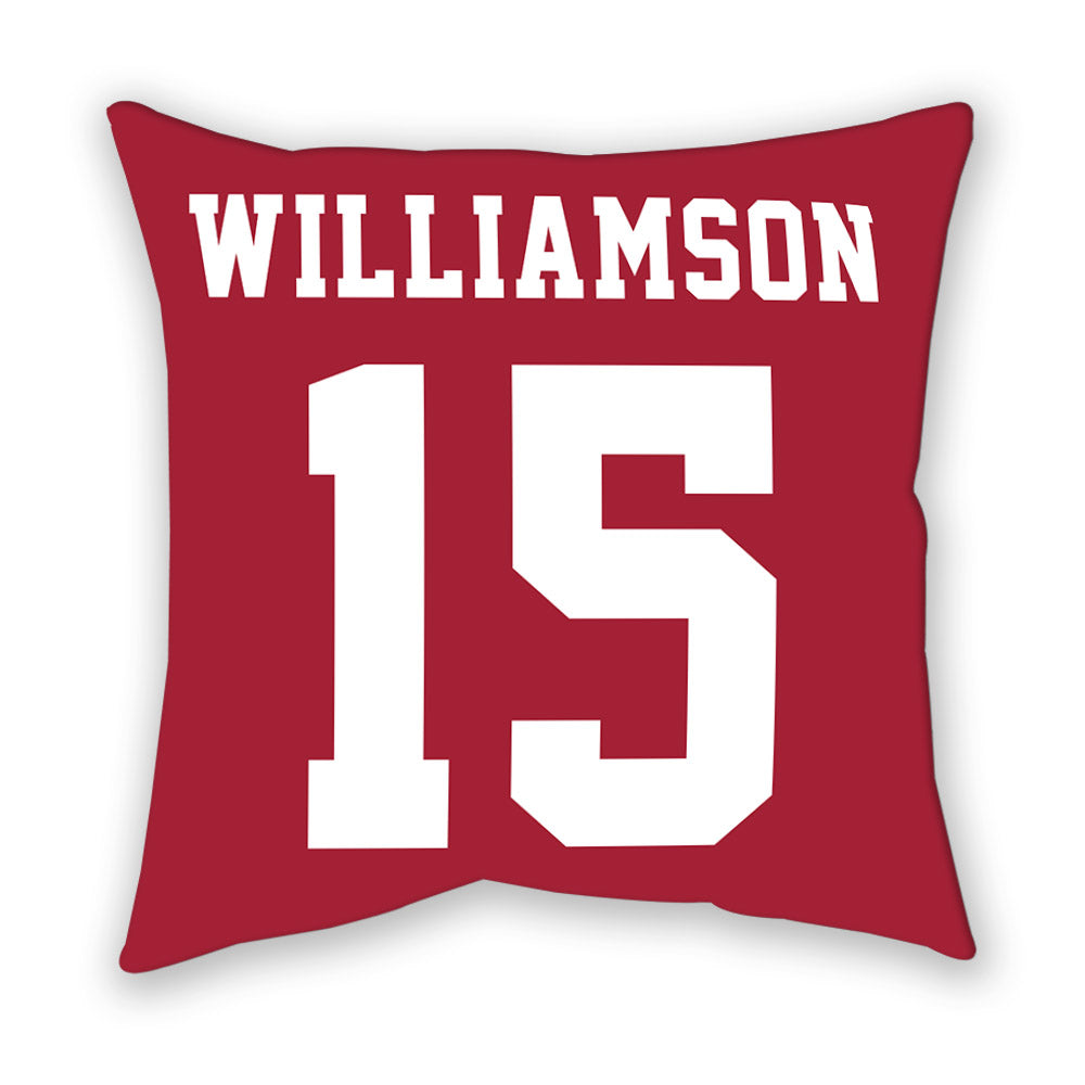 Alabama - NCAA Men's Basketball : Noah Williamson - Pillow-1