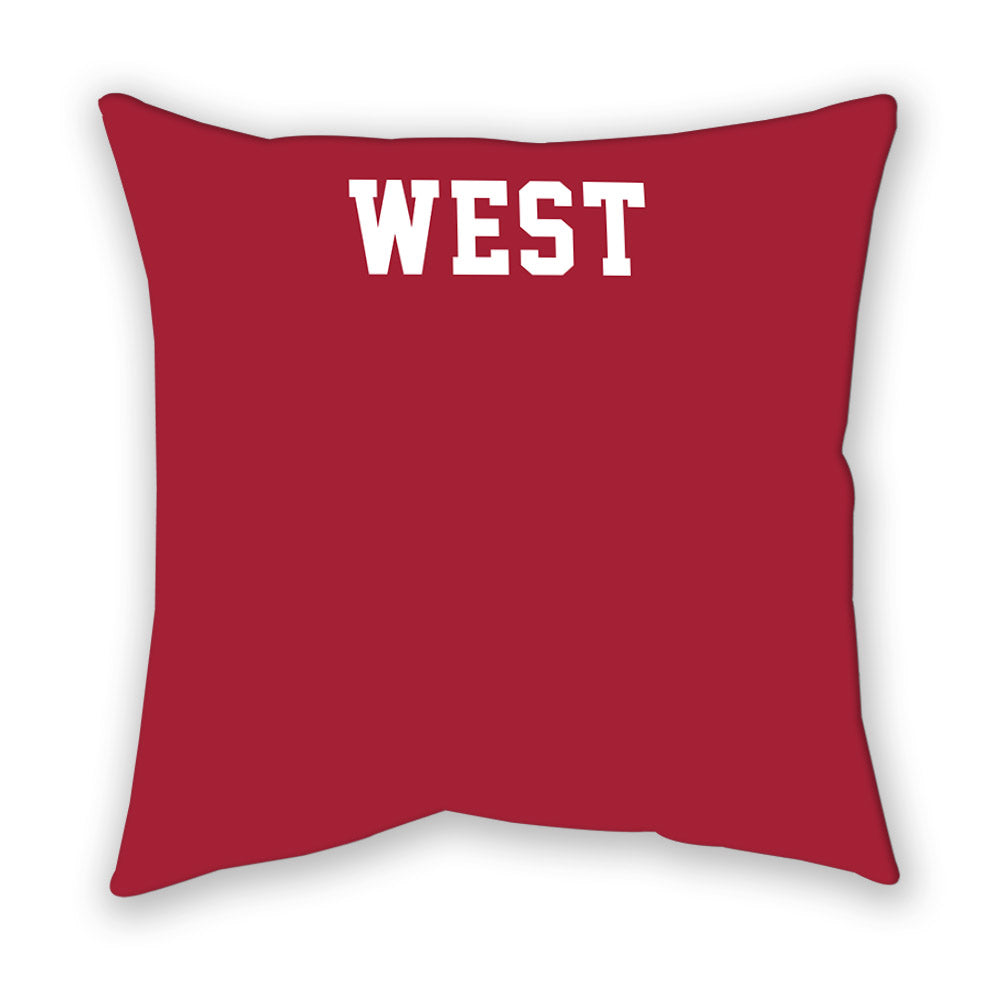 Alabama - NCAA Men's Golf : Dillon West - Pillow-1