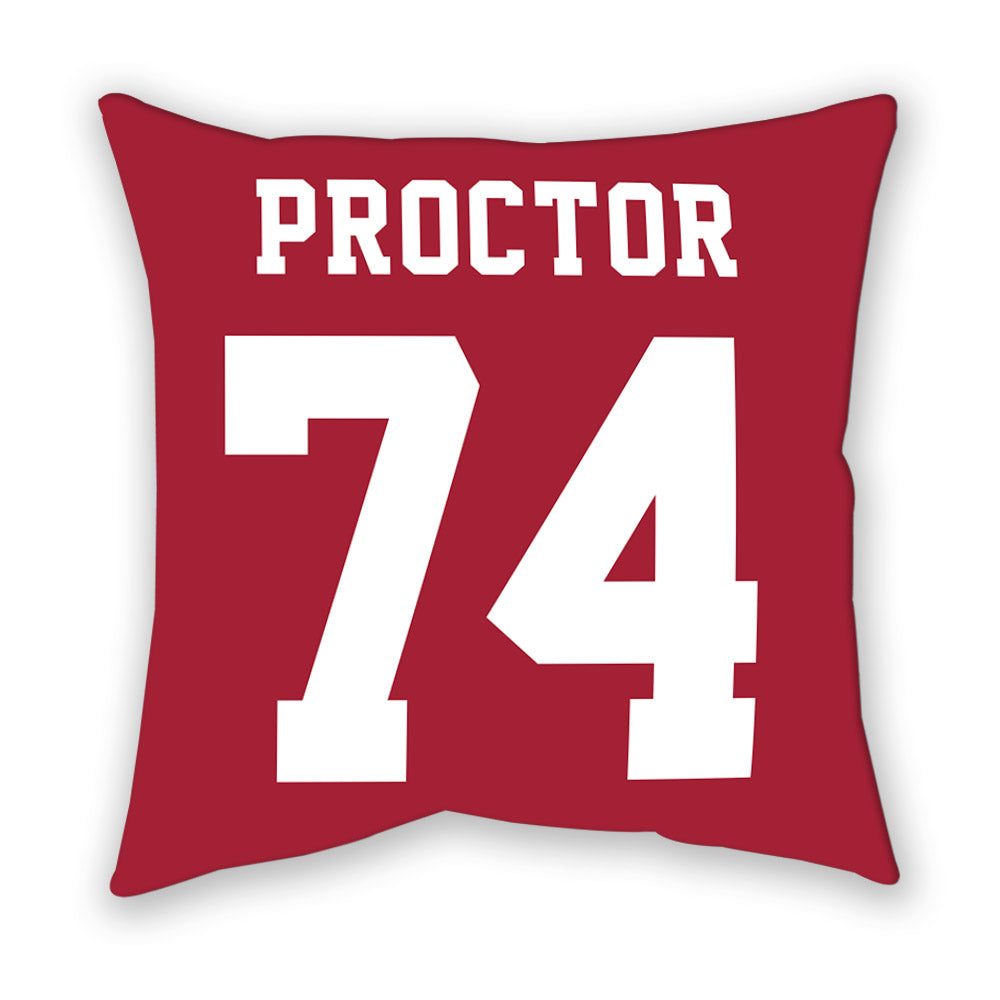 Alabama - NCAA Football : Kadyn Proctor - Pillow-1