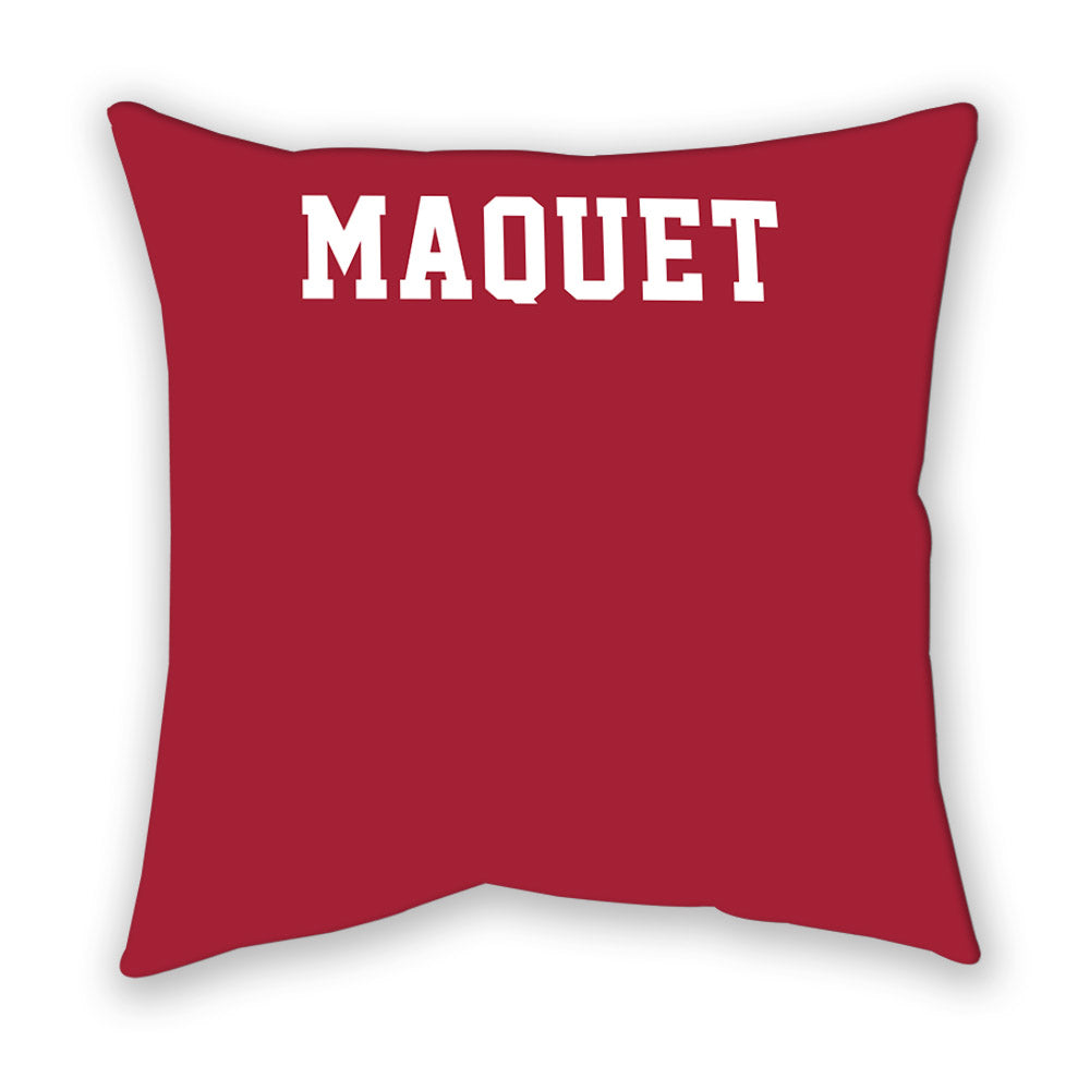 Alabama - NCAA Women's Tennis : Margaux Maquet - Pillow-1
