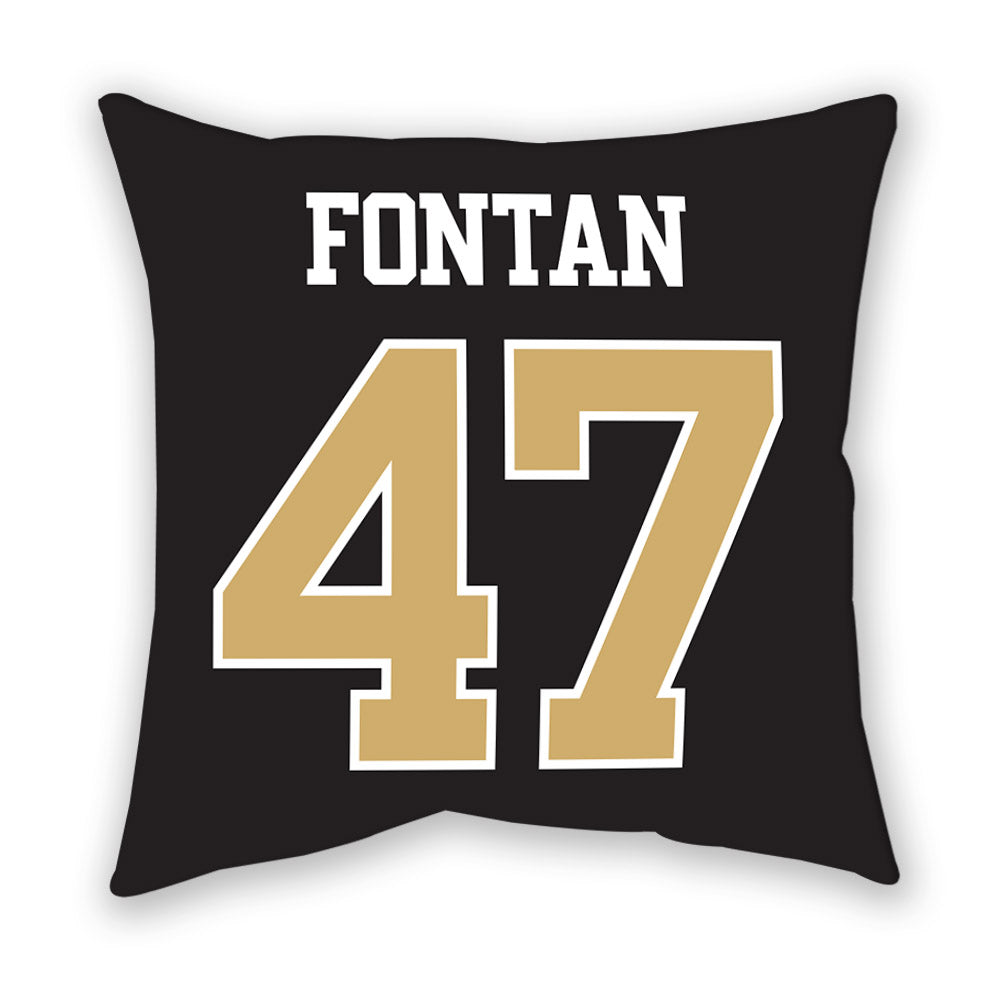 Vanderbilt - NCAA Football : Isaiah Fontan - Pillow-1