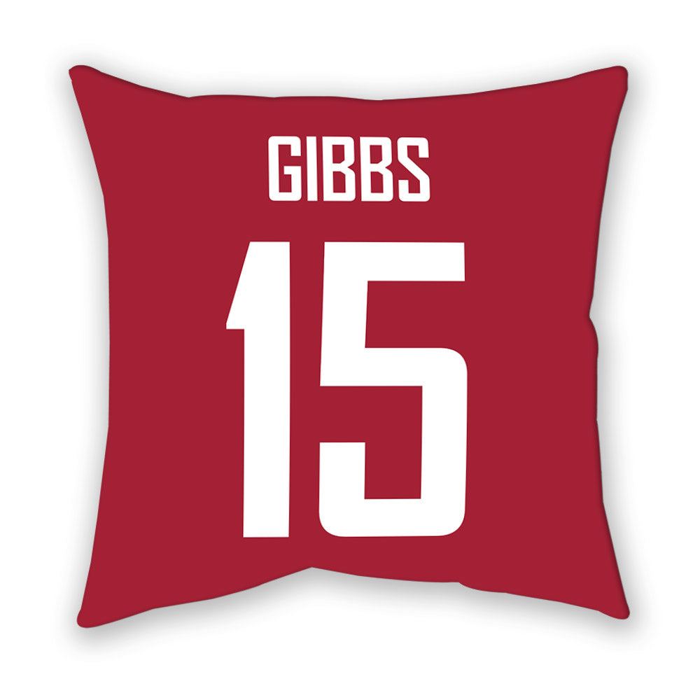 WSU - NCAA Football : Ishmael gibbs - Pillow-1