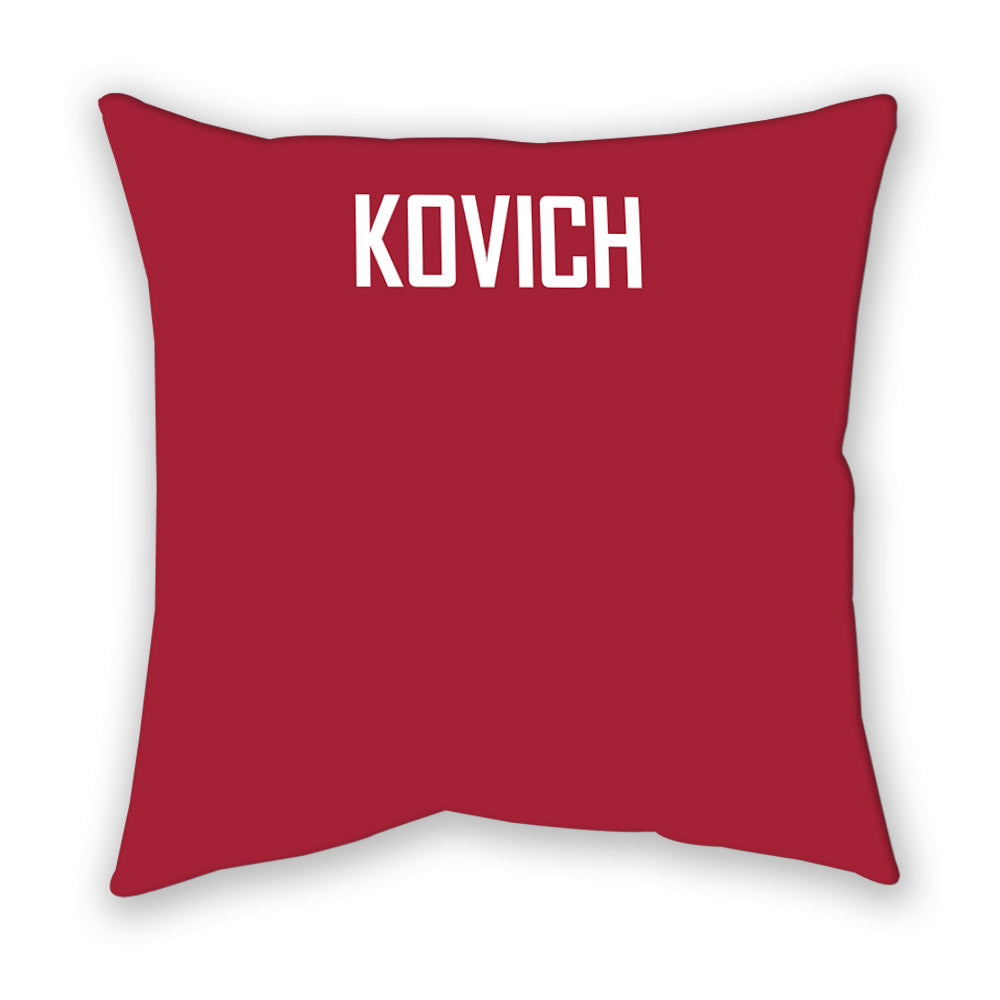 WSU - NCAA Women's Track & Field : Sarah Kovich - Pillow-1