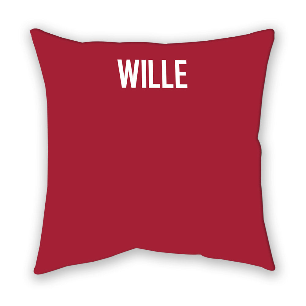 WSU - NCAA Women's Swimming & Diving : Lauren Wille - Pillow-1