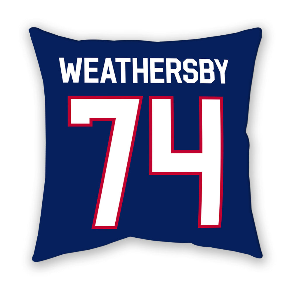 Arizona - NCAA Women's Soccer : Ella Weathersby - Pillow-1