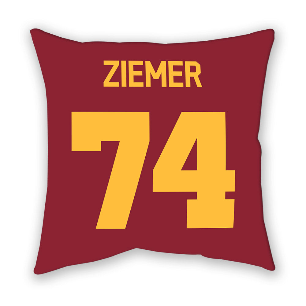 Minnesota - NCAA Men's Ice Hockey : Brodie Ziemer - Pillow-1