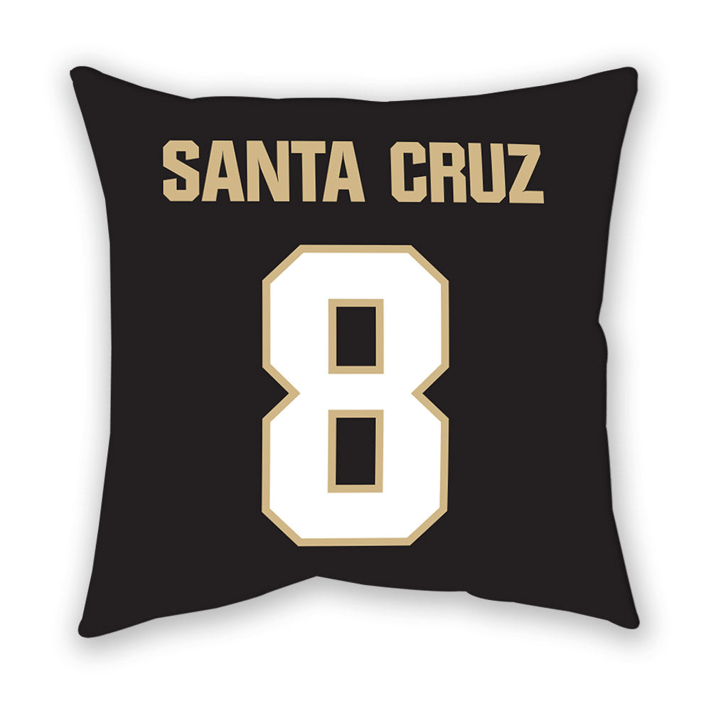 Purdue - NCAA Women's Soccer : Megan Santa Cruz - Pillow-1