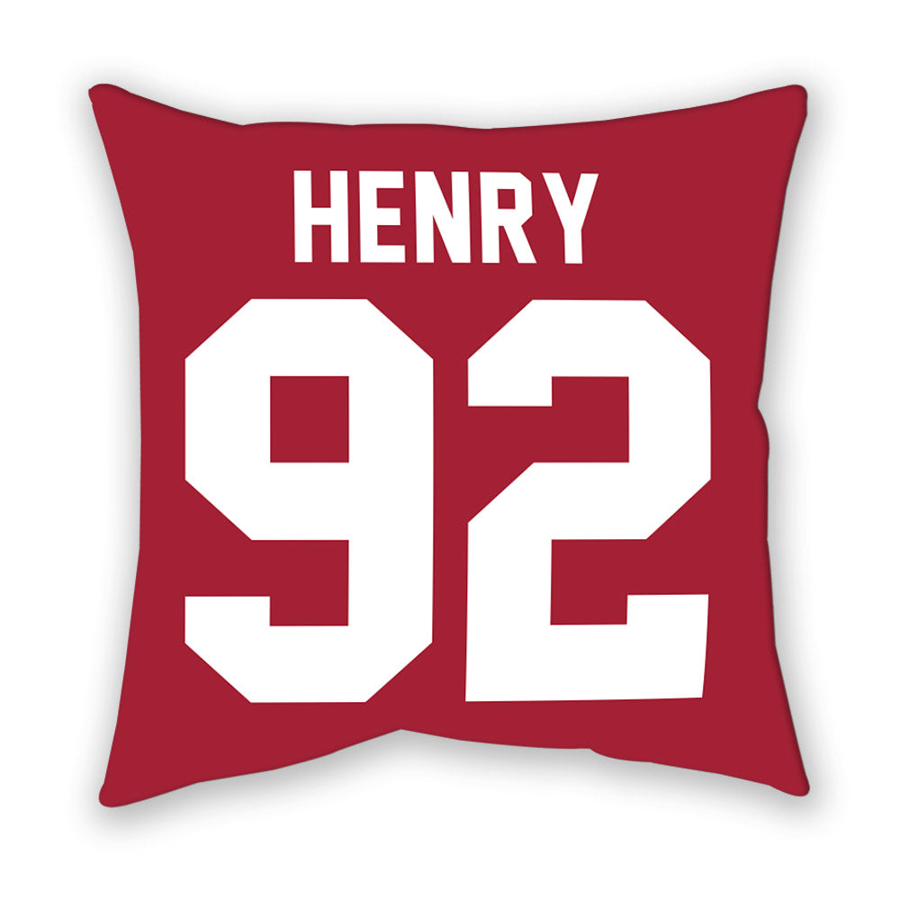 Oklahoma - NCAA Football : Jacob Henry - Pillow-1