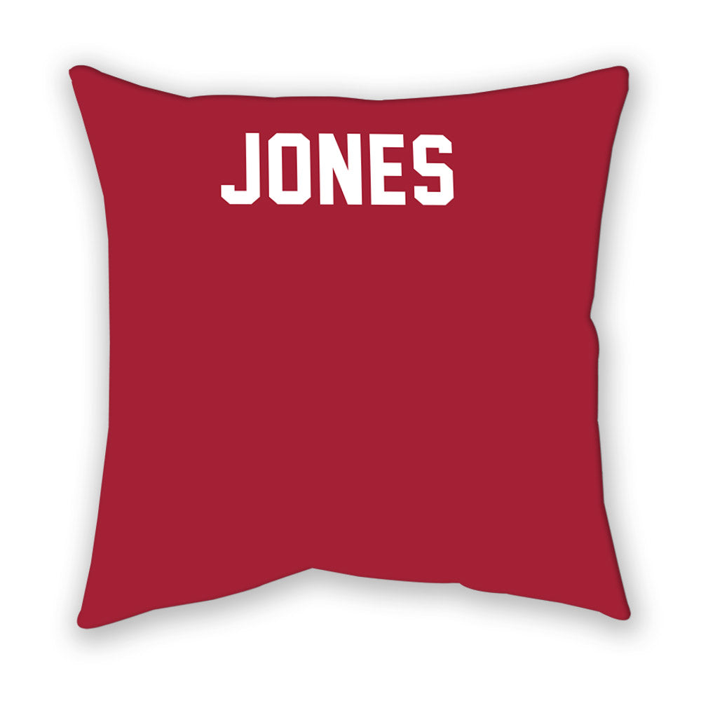 Oklahoma - NCAA Men's Track & Field : Connor Jones - Pillow-1