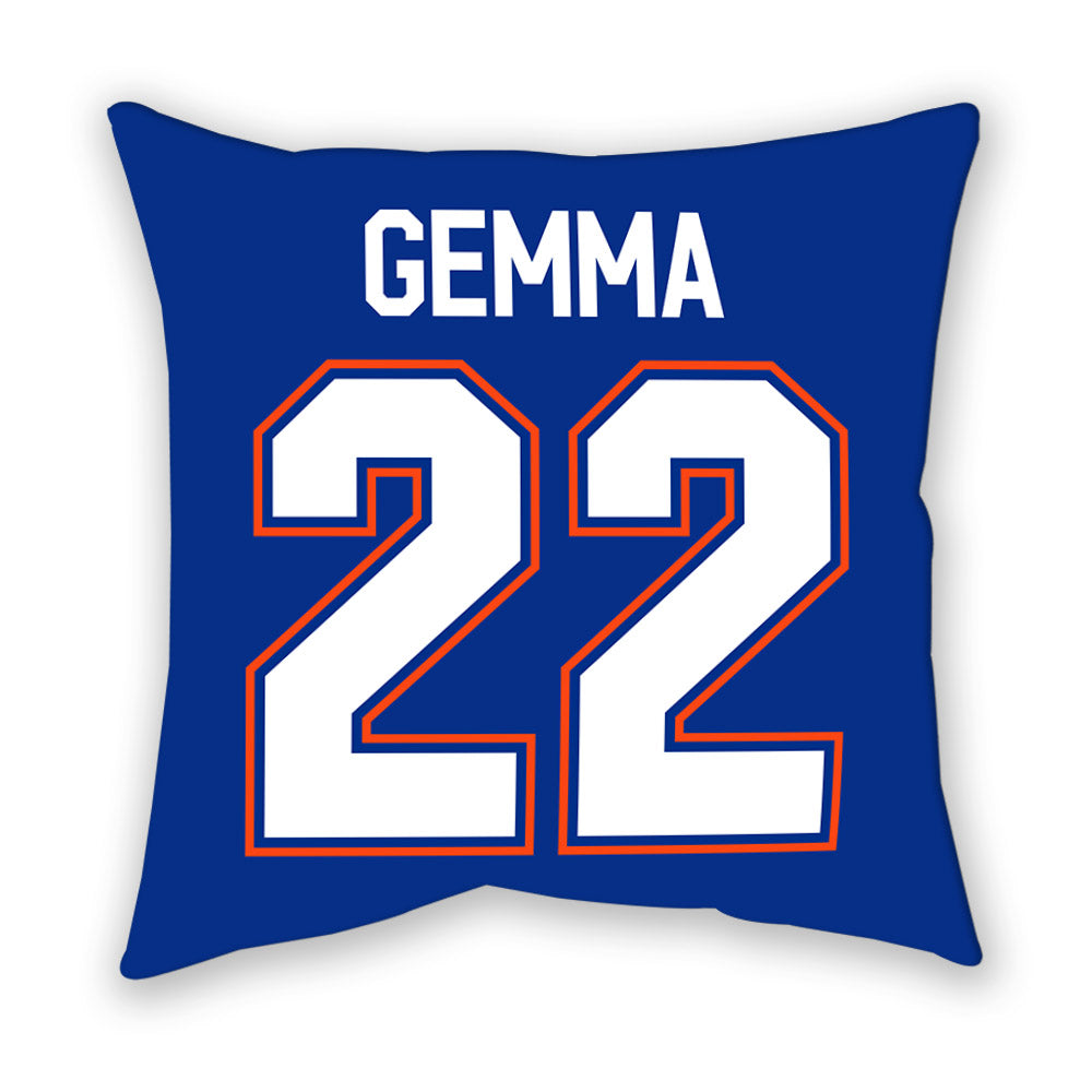 Florida - NCAA Women's Soccer : Abigail Gemma - Pillow-1