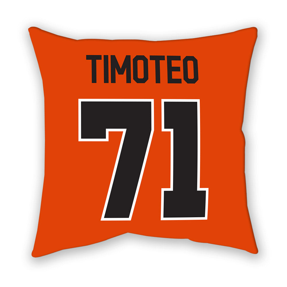 Oregon State - NCAA Football : Josiah Timoteo - Pillow-1