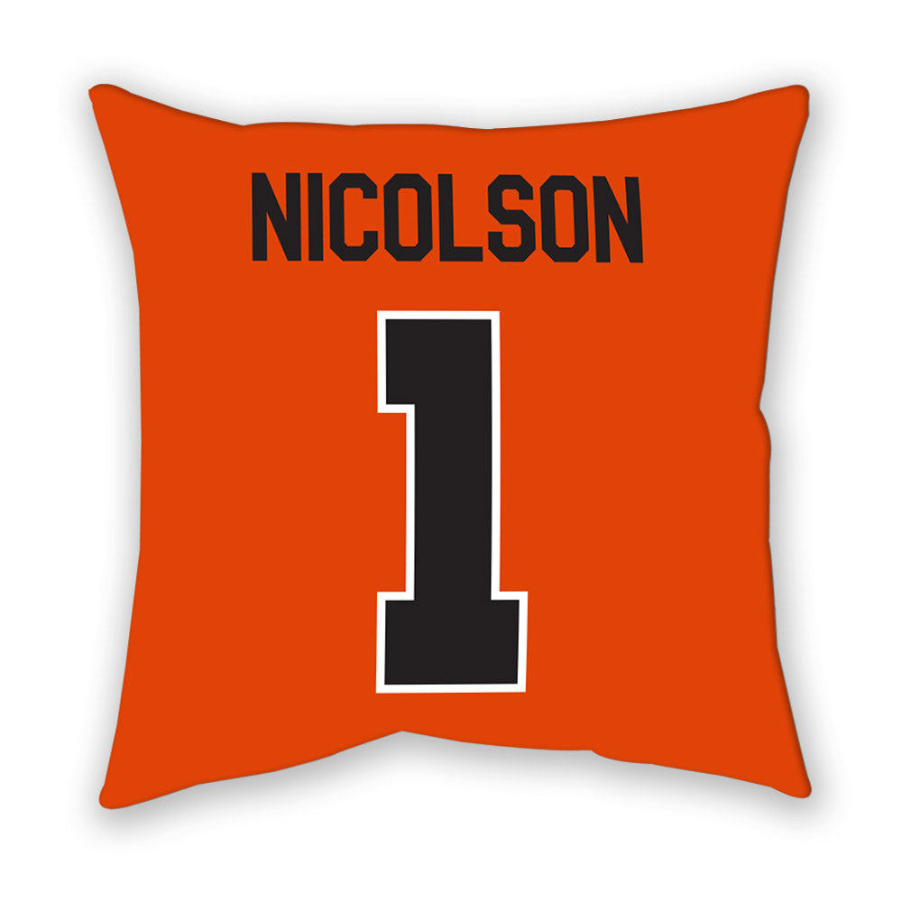 Oregon State - NCAA Men's Soccer : John Nicolson - Pillow-1