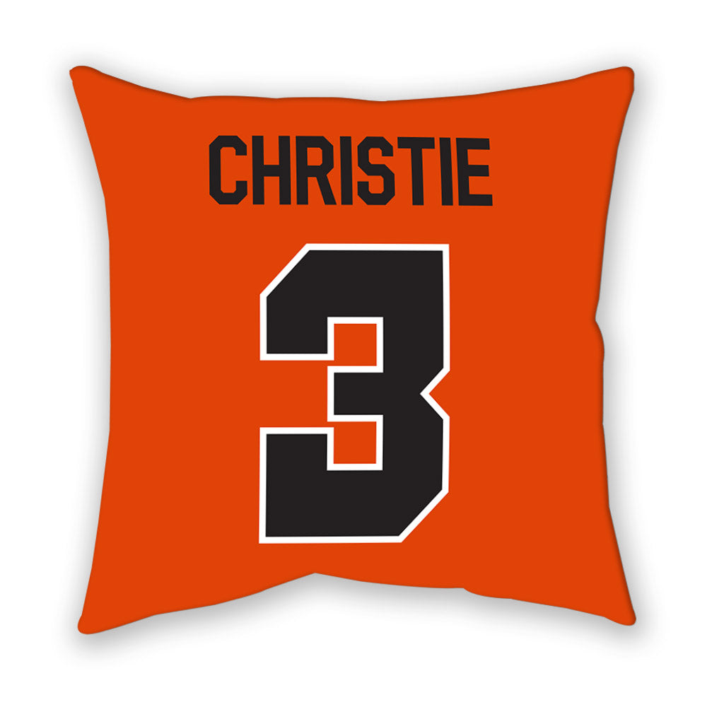 Oregon State - NCAA Men's Basketball : Malcolm Christie - Pillow-1