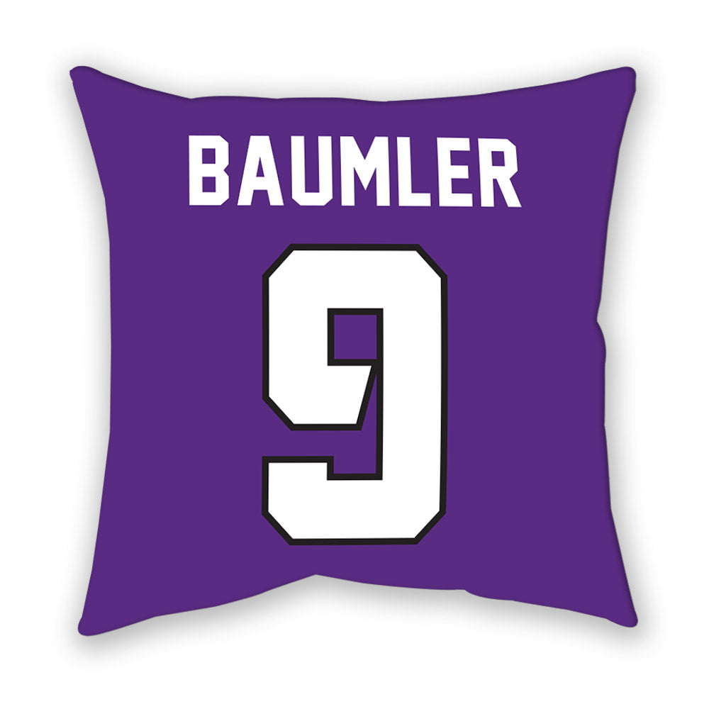 TCU - NCAA Baseball : Trever Baumler - Pillow-1