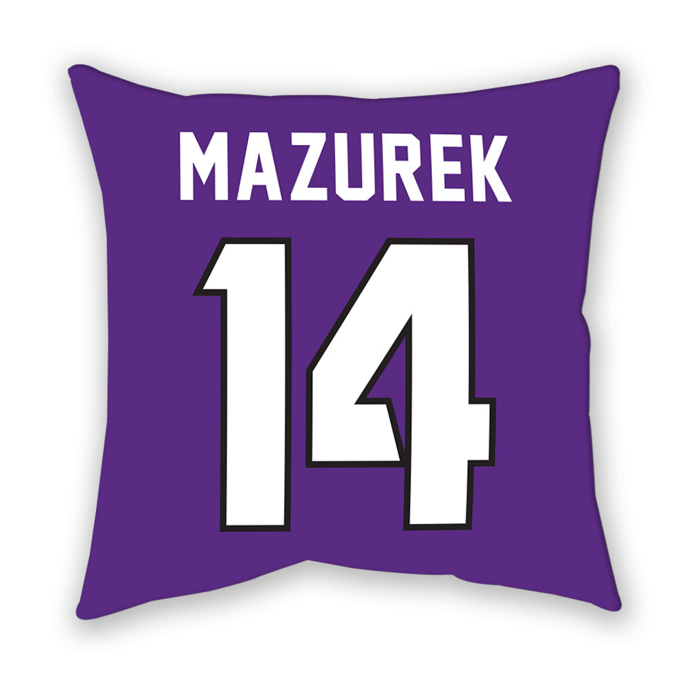 TCU - NCAA Women's Basketball : Natalie Mazurek - Pillow-1