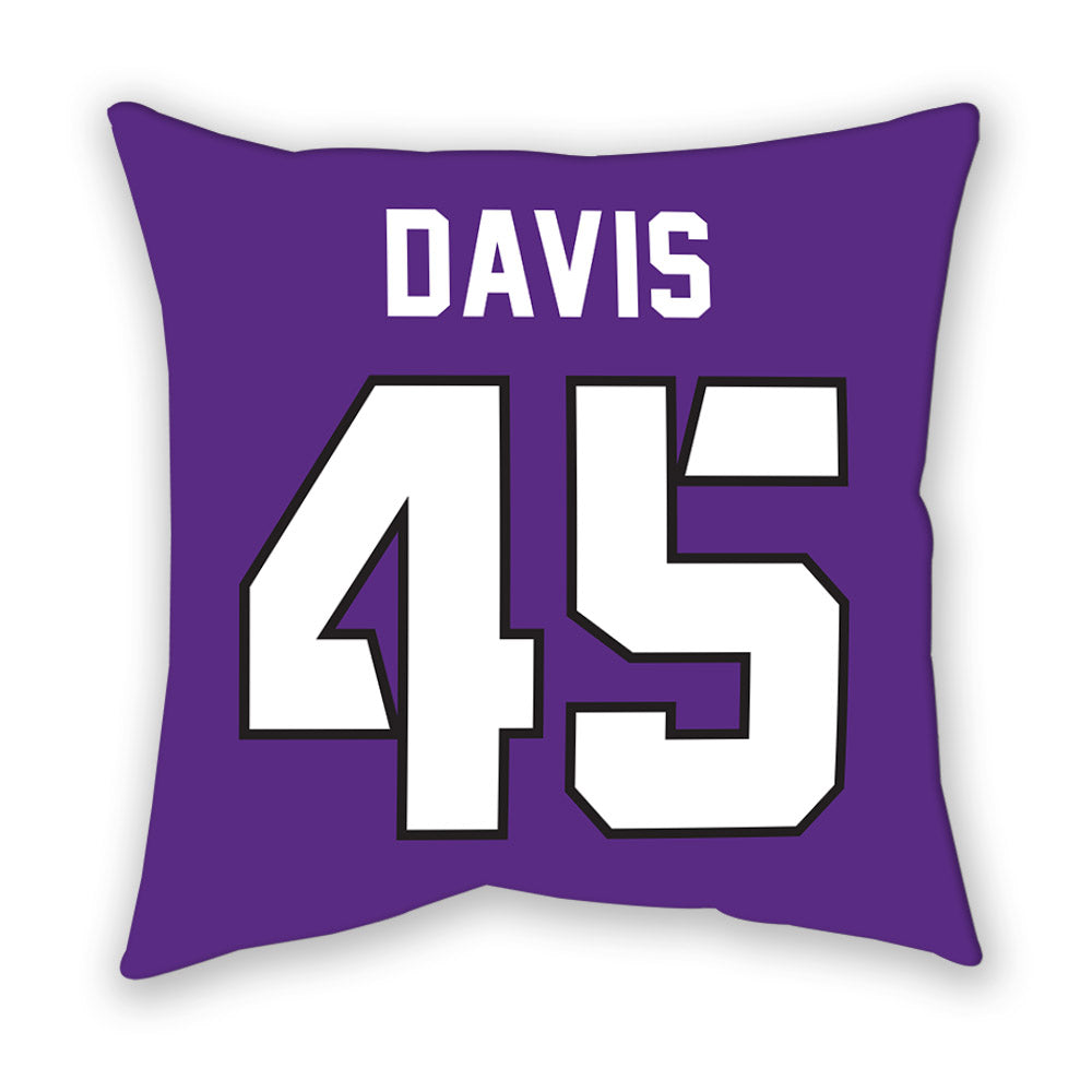 TCU - NCAA Baseball : Lance Davis - Pillow-1
