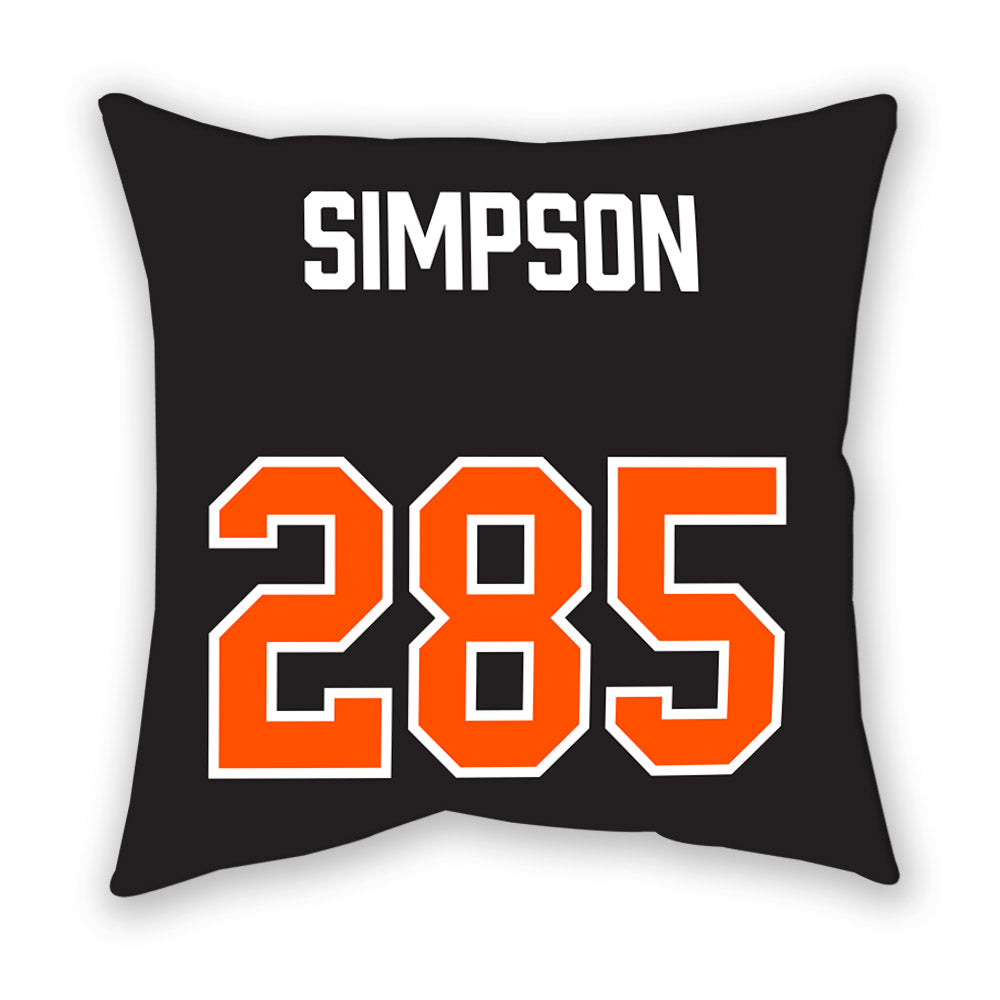 Oklahoma State - NCAA Wrestling : Hayden Simpson - Pillow-1