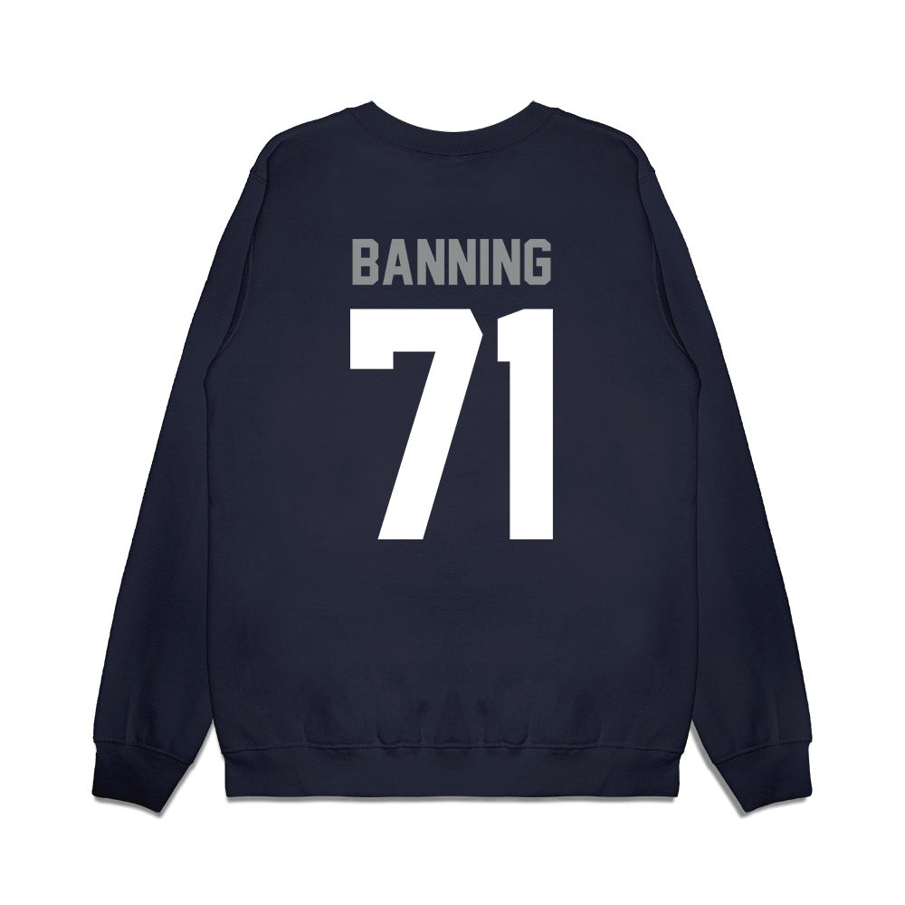 Nevada - NCAA Football : Colin Banning - Vintage Football Premium Crewneck Sweatshirt-1