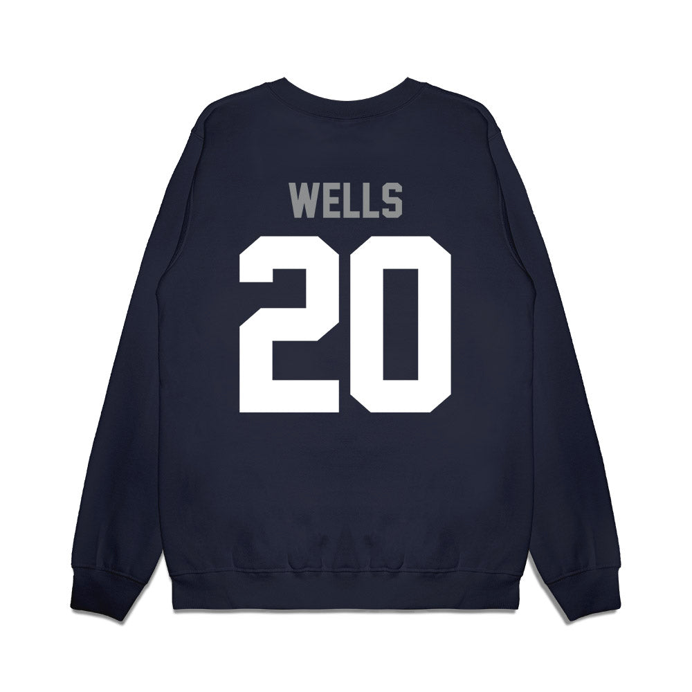 Nevada - NCAA Football : Cody Wells - Vintage Football Premium Crewneck Sweatshirt-1