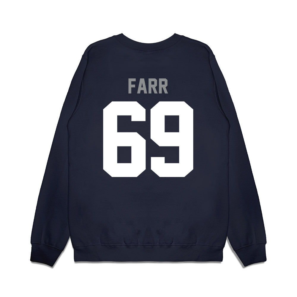 Nevada - NCAA Football : Luke Farr - Vintage Football Premium Crewneck Sweatshirt-1