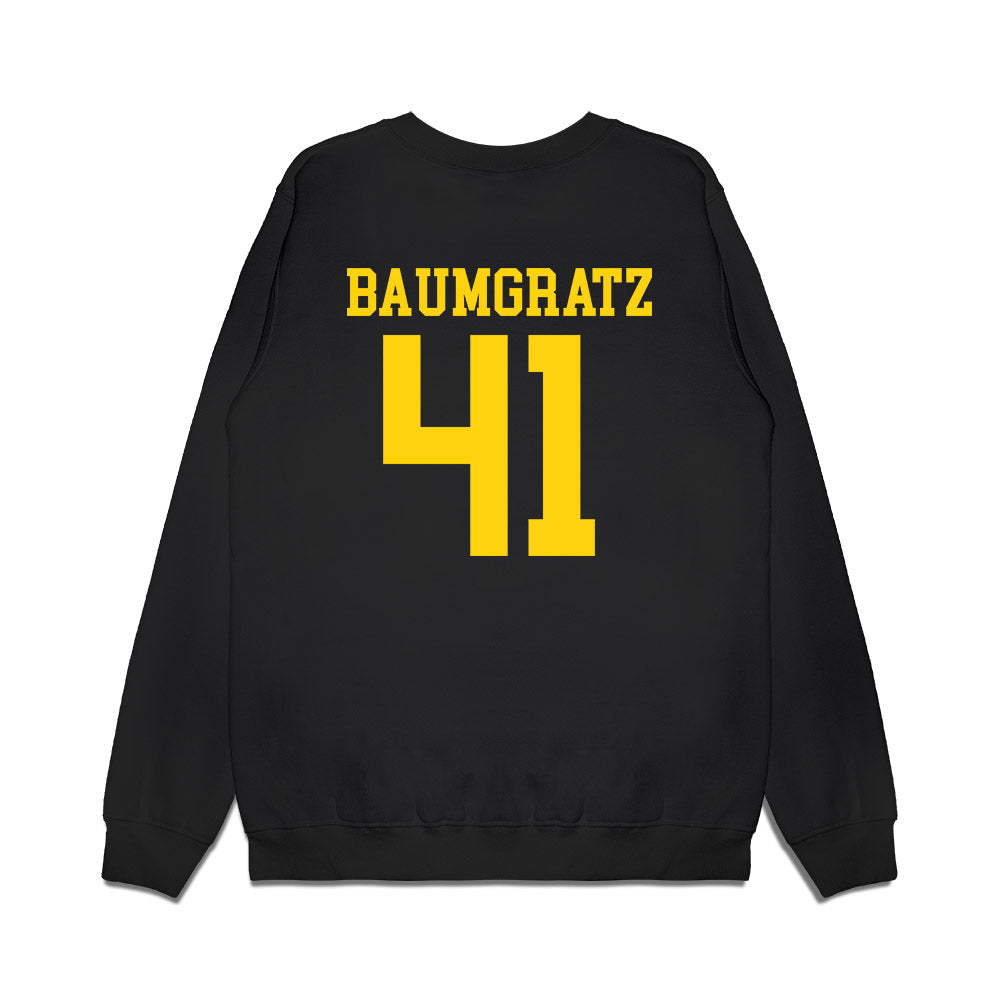 Delaware - NCAA Women's Lacrosse : Molly Baumgratz - Premium Crewneck Sweatshirt-1
