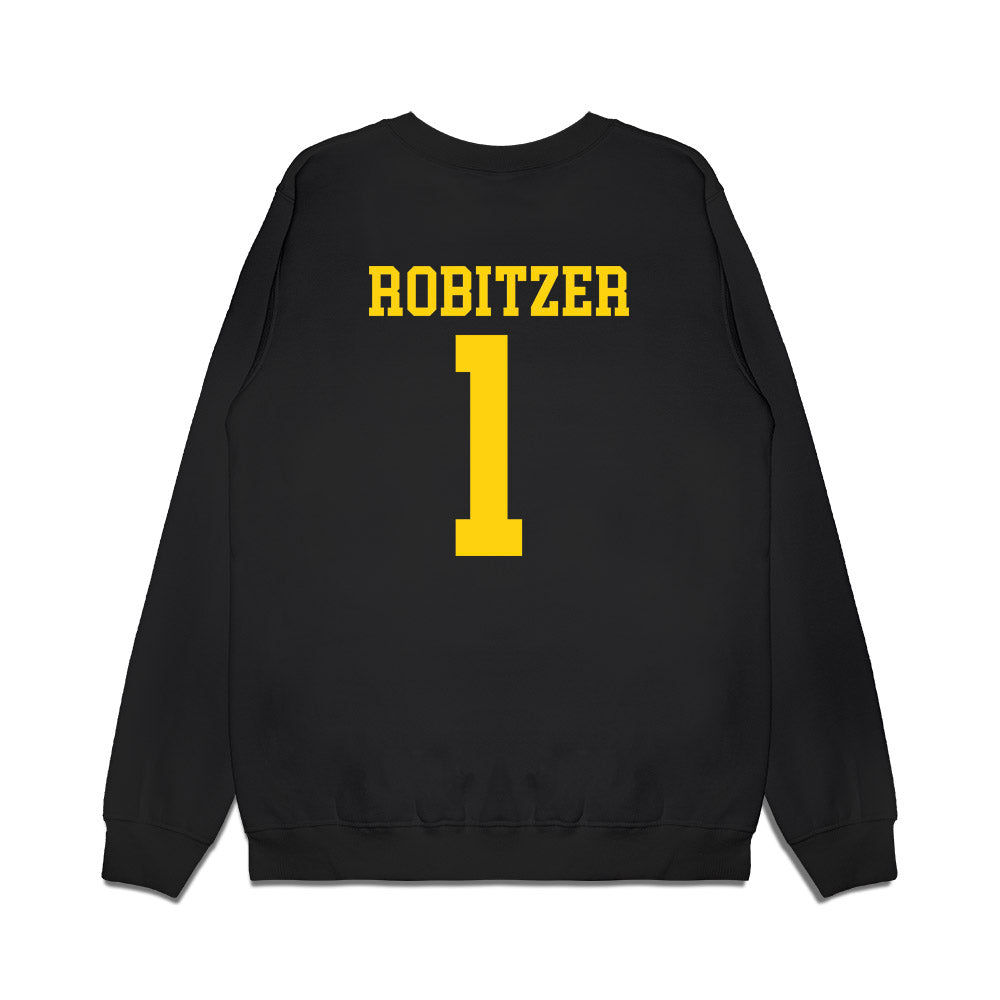 Delaware - NCAA Ice Hockey : Mattie Robitzer - Premium Crewneck Sweatshirt-1
