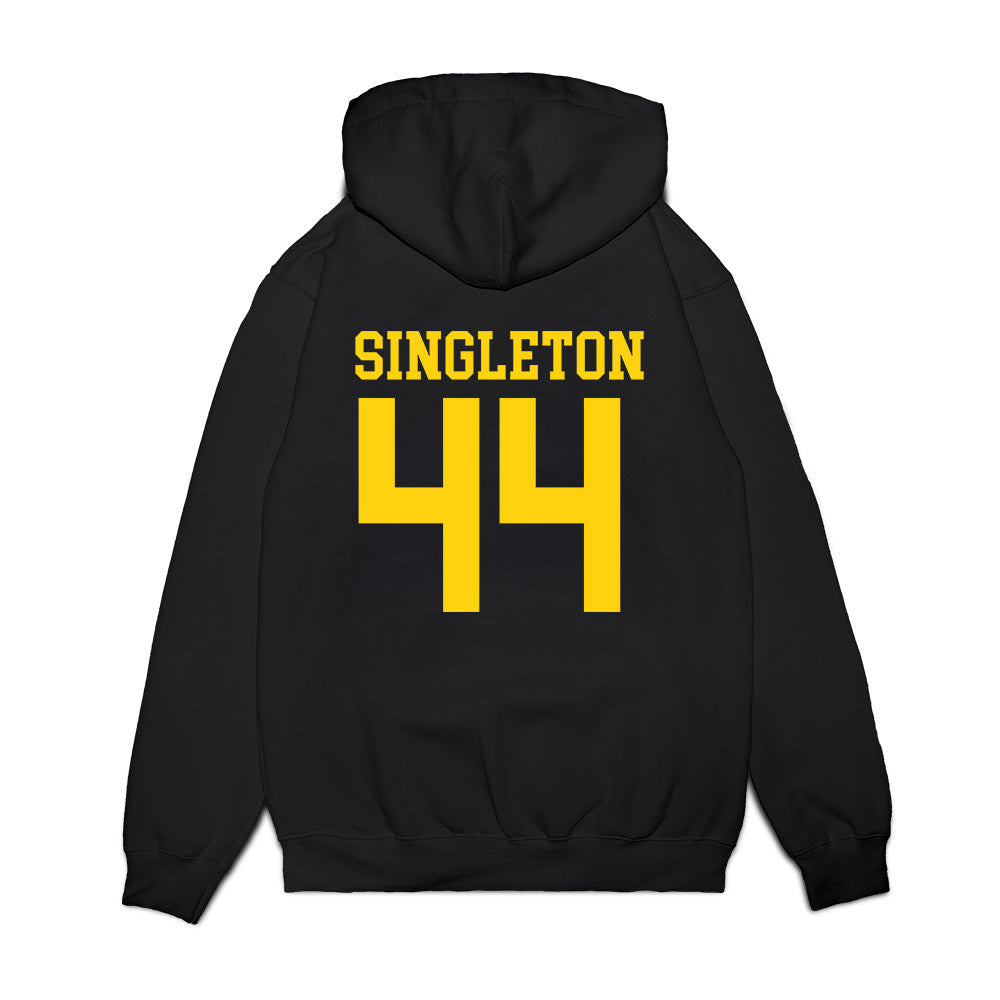 Delaware - NCAA Football : Kaeden Singleton - Premium Hooded Sweatshirt-1