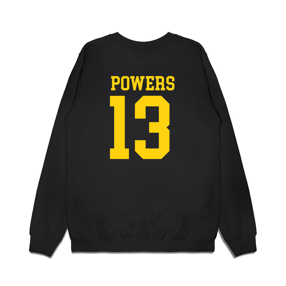 Delaware - NCAA Men's Lacrosse : Brendan Powers - Premium Crewneck Sweatshirt-1